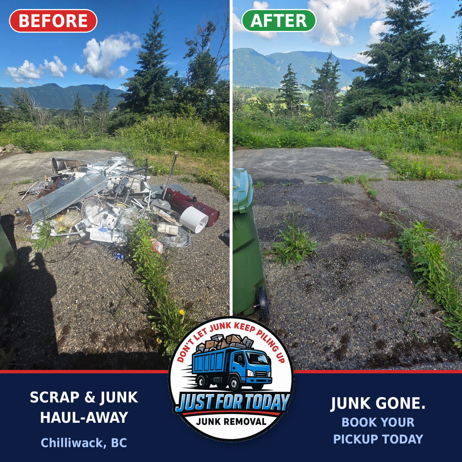 Junk removal transformation 5