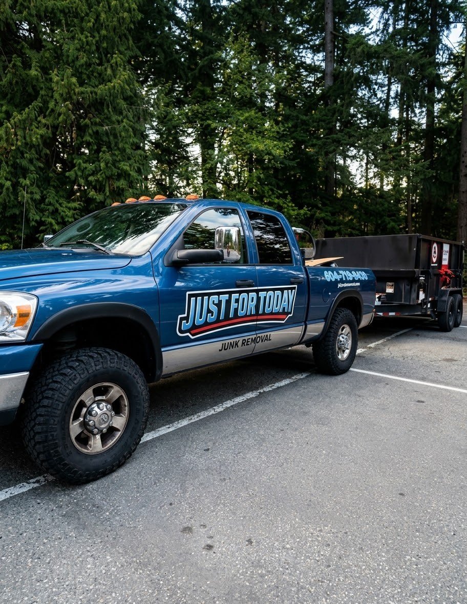 Junk removal truck