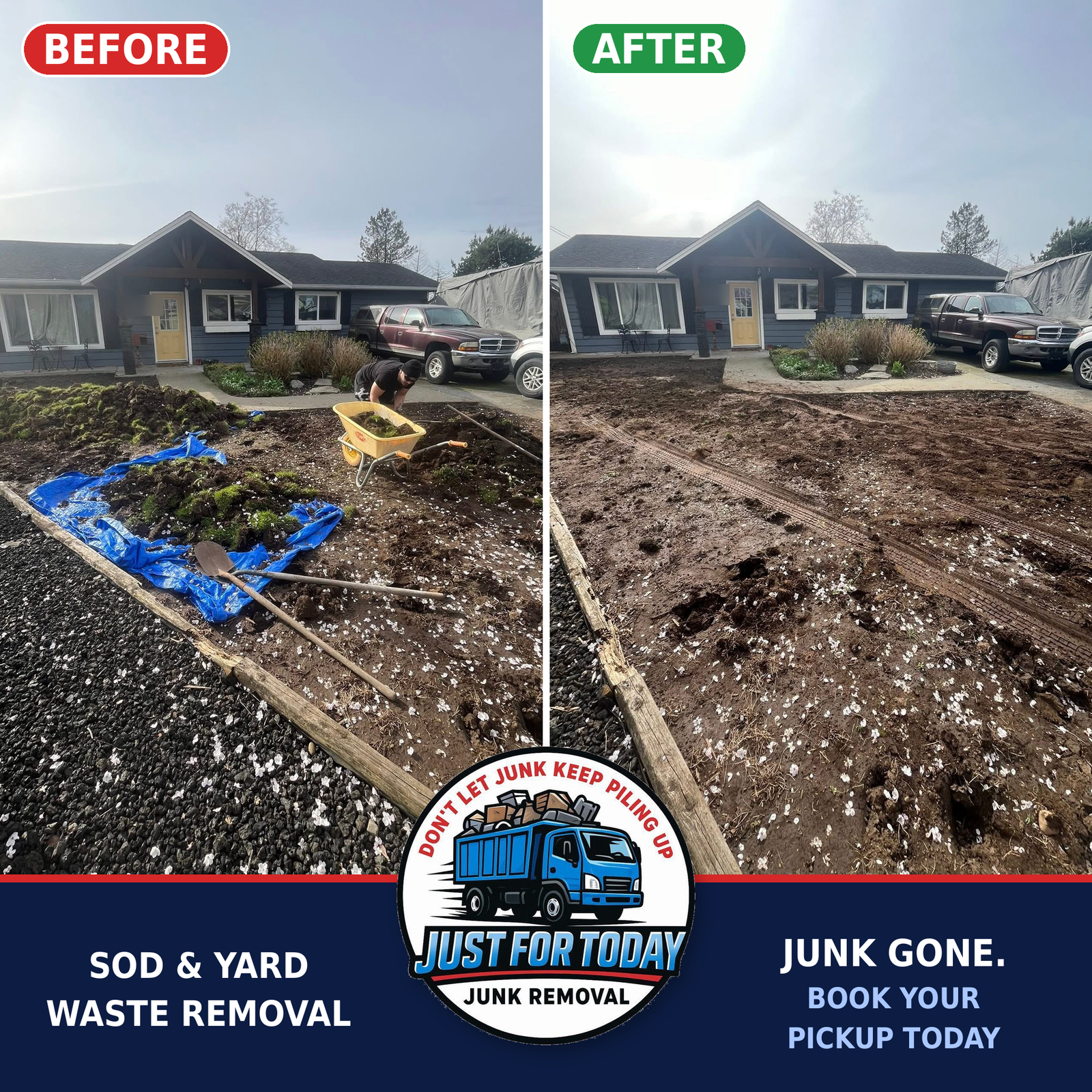 Junk removal transformation 1