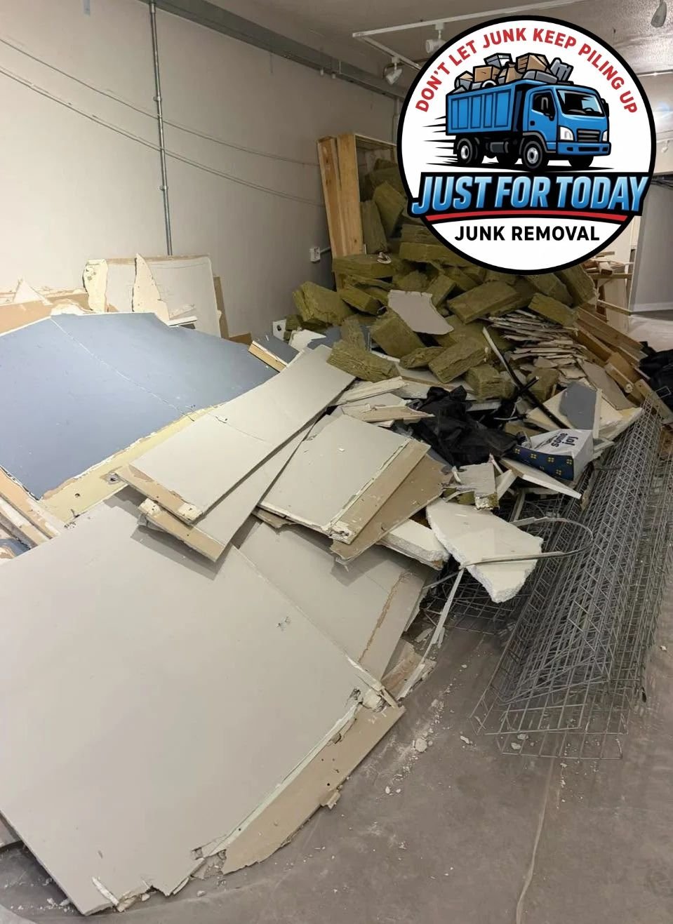 Business junk removal trailer in Metro Vancouver